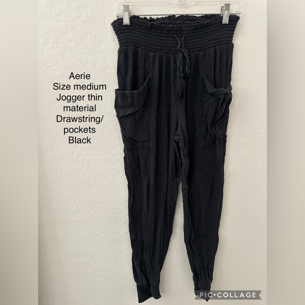 Aerie beach joggers size medium